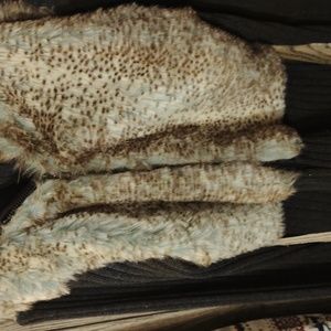 Owl pattern hooded sweater